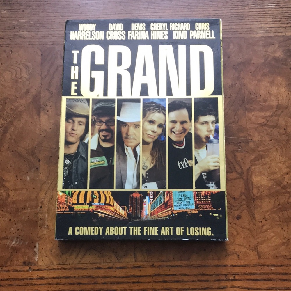 🍿3/$15🍿The Grand DVD, Woody Harrelson, David Cross, Denis Farina, Cheryl Hines - Picture 1 of 4